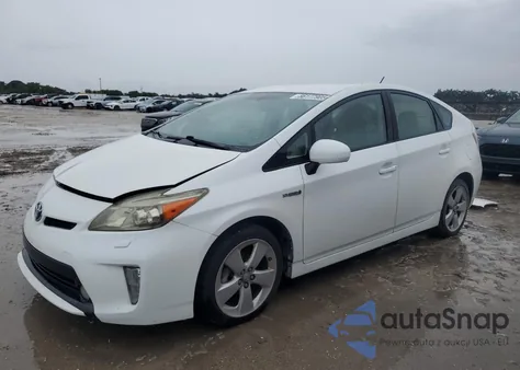 2013 Toyota Prius из США, поврежденный, VIN JTDKN3DU6D1702526